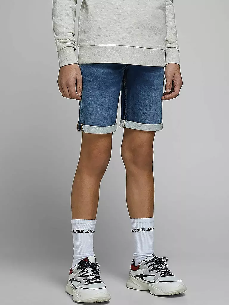 JACK & JONES | Jungen Jeans Shorts " JJIRICK " | blau