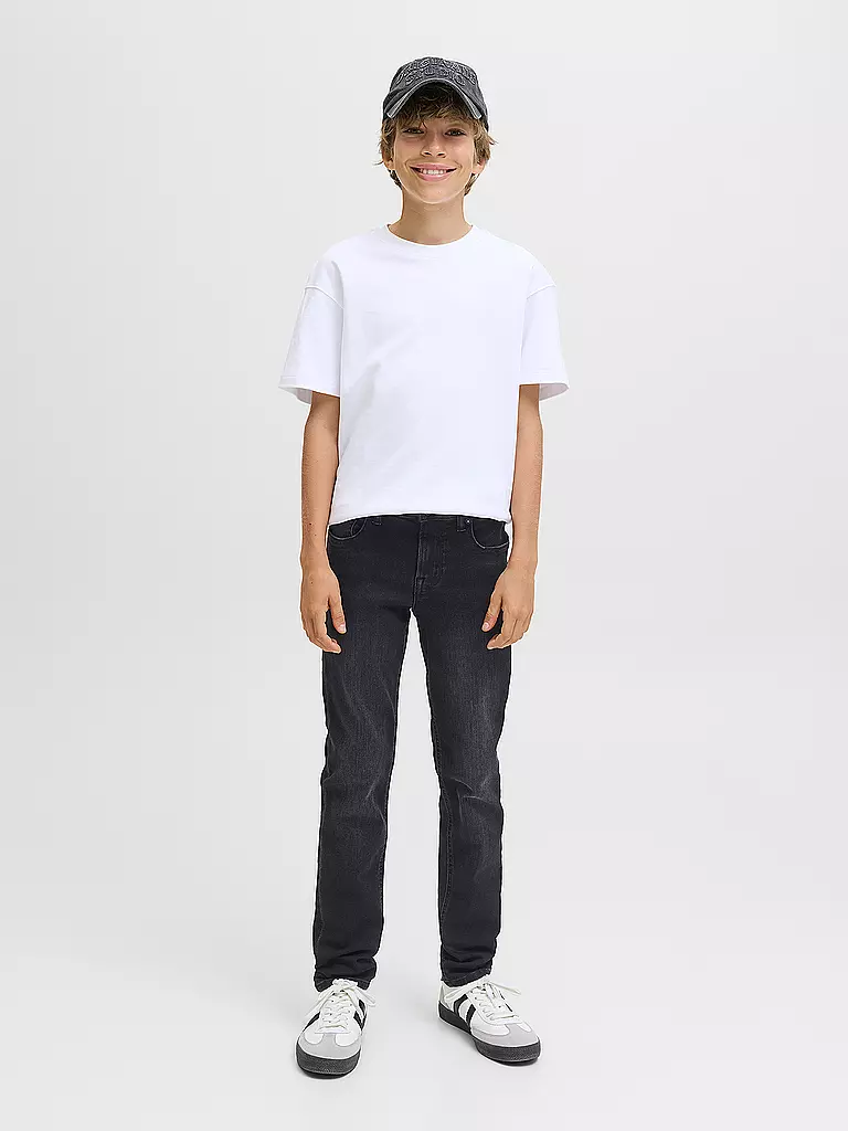 JACK & JONES | Jungen Jeans Slim Fit JJIGLENN  | schwarz
