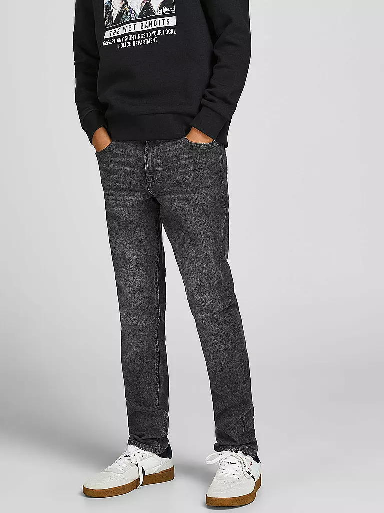 JACK & JONES | Jungen Jeans Slim Fit JJIGLENN JJORIGINAL | schwarz