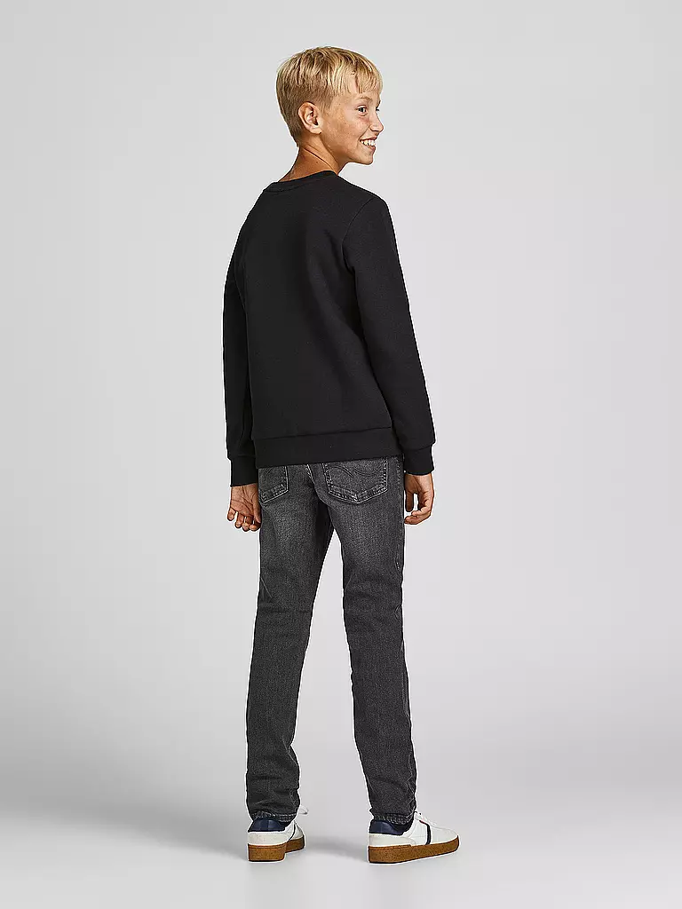 JACK & JONES | Jungen Jeans Slim Fit JJIGLENN JJORIGINAL | schwarz