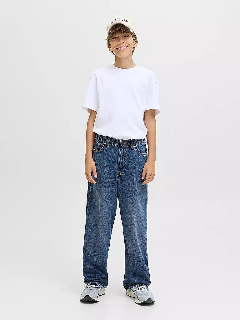 JACK & JONES | Jungen Jeans Tapered Fit JJIRON  | blau