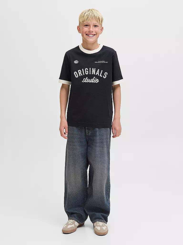 JACK & JONES | Jungen Jeans Tapered Fit JJIRON | blau
