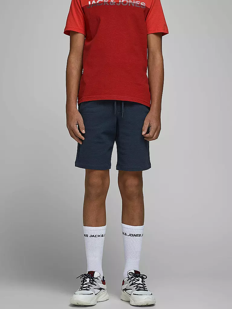 JACK & JONES | Jungen Joggingshorts " JJISHARK " | blau