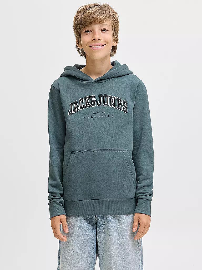 JACK & JONES | Jungen Kapuzensweater - Hoodie JJECALEB  | blau