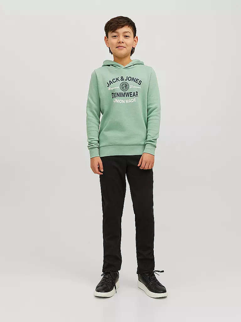 JACK & JONES | Jungen Kapuzensweater - Hoodie JJELOGO | mint