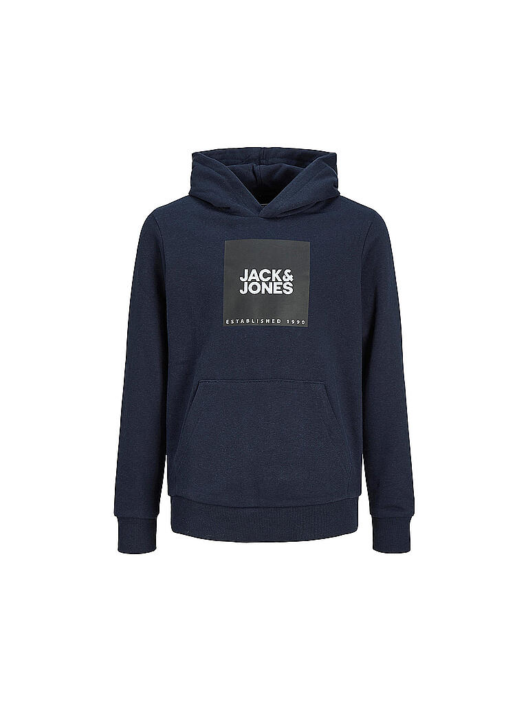 JACK & JONES | Jungen Kapuzensweater - Hoodie JJLOCK  | dunkelblau