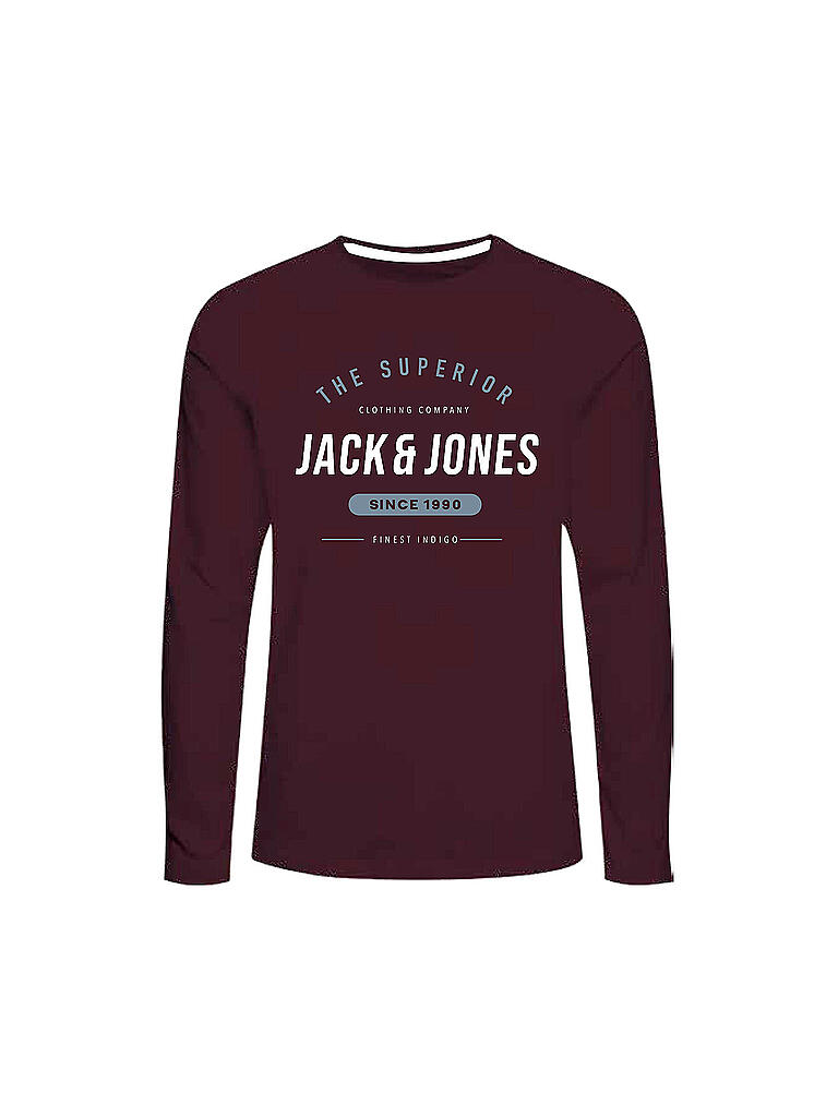 JACK & JONES | Jungen Langarmshirt " JJHERRO  " | rot