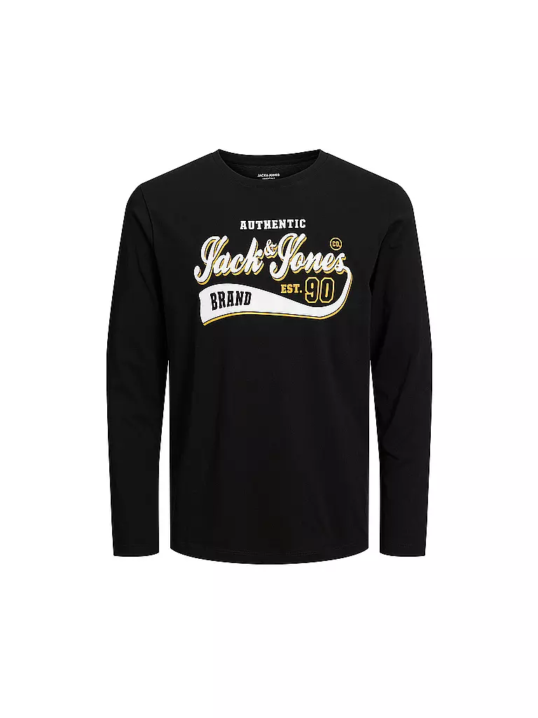 JACK & JONES | Jungen Langarmshirt JJELOGO | schwarz