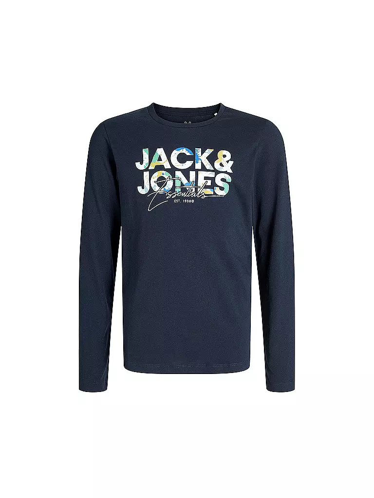 JACK & JONES | Jungen Langarmshirt JJGEPLAS | dunkelblau