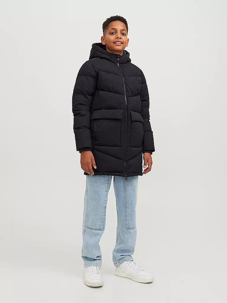 JACK & JONES | Jungen Parka  JORVESTERBRO | schwarz