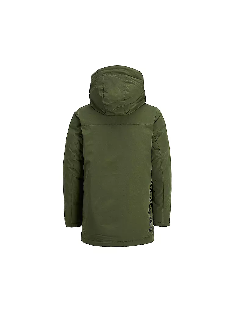 JACK & JONES | Jungen Parka JCOBACH  | dunkelgrün