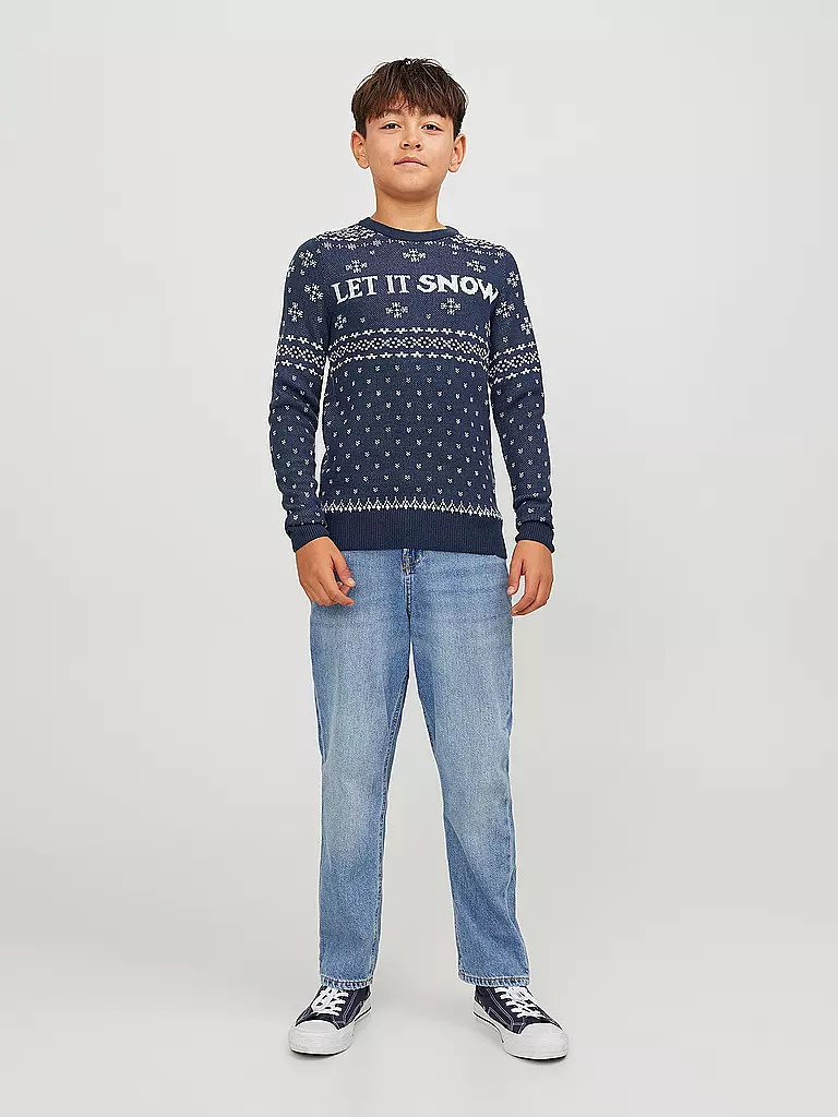 JACK & JONES | Jungen Pullover JJORHOLLY | dunkelblau