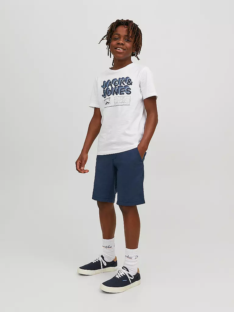 JACK & JONES | Jungen Shorts JPSTDAVE  | dunkelblau