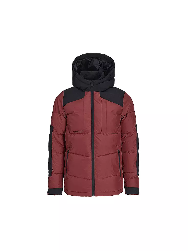 JACK & JONES | Jungen Steppjacke JCOOTIS | dunkelrot