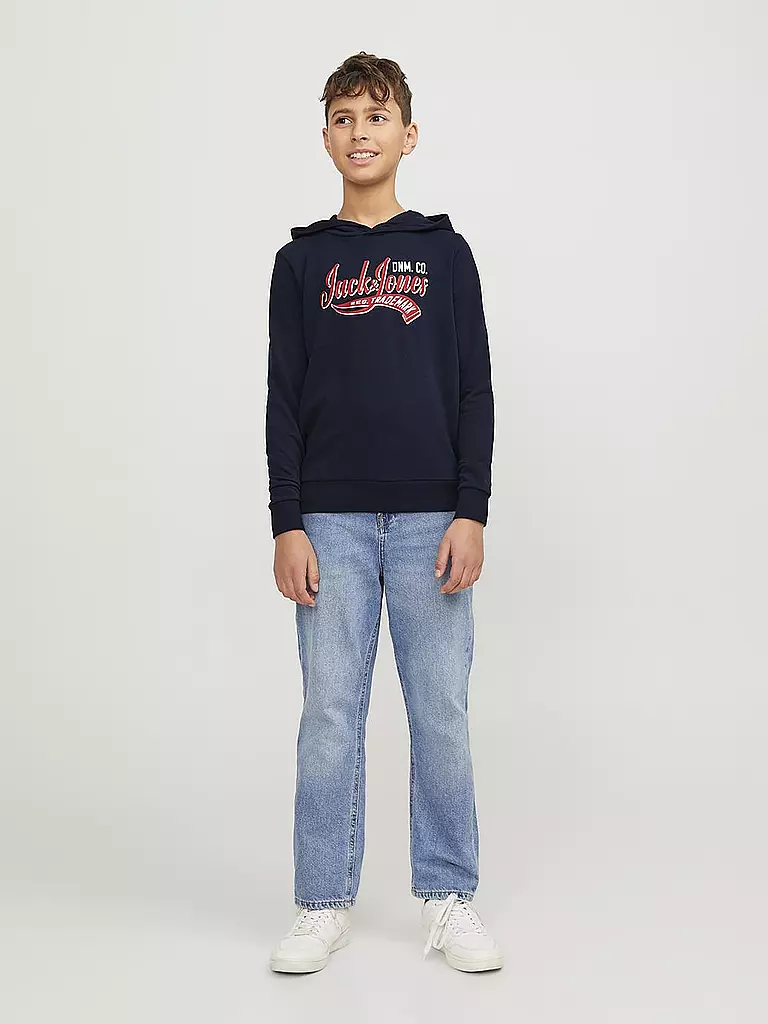 JACK & JONES | Jungen Sweater JJELOGO | dunkelblau