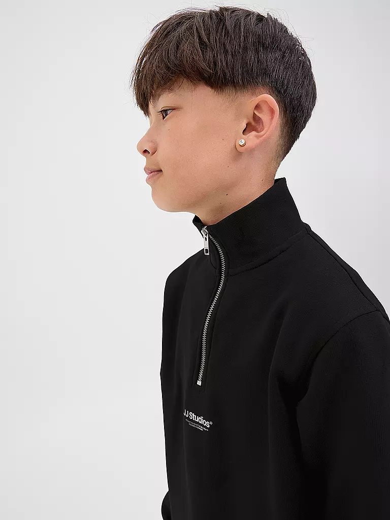 JACK & JONES | Jungen Sweater JJESOHO  | schwarz