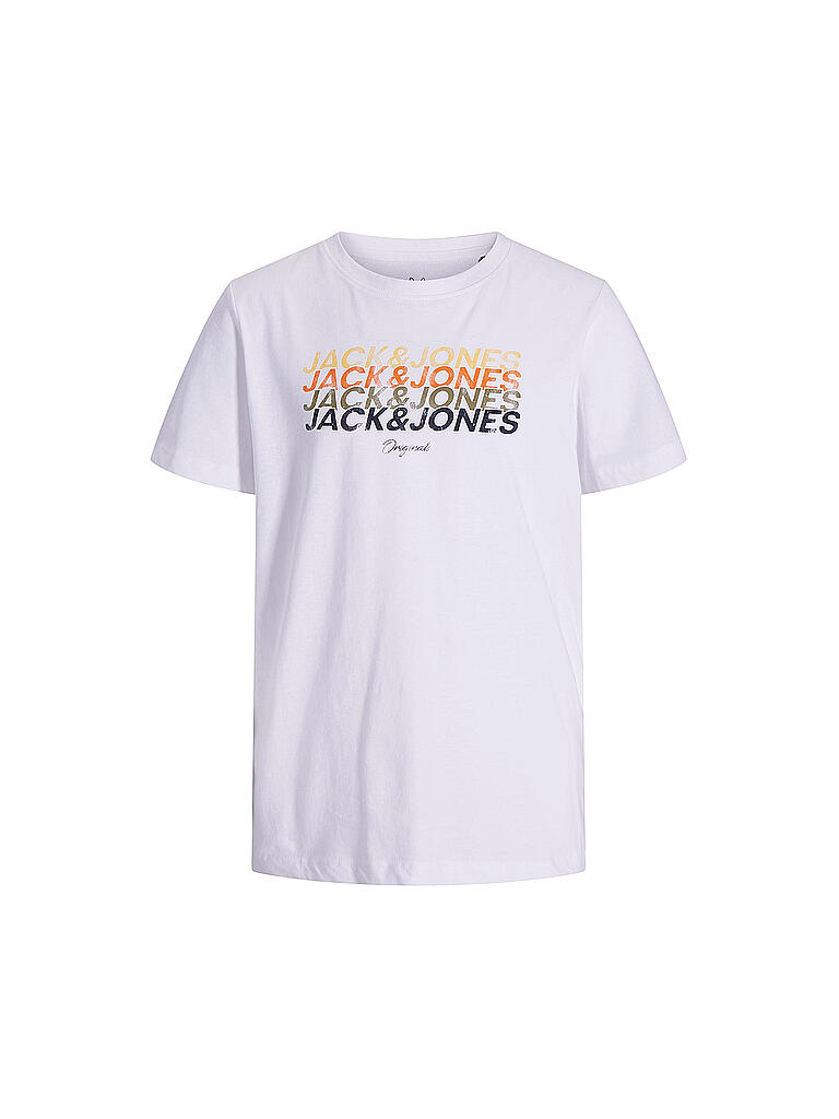 JACK & JONES | Jungen T Shirt JORBRADY Regular Fit | weiss