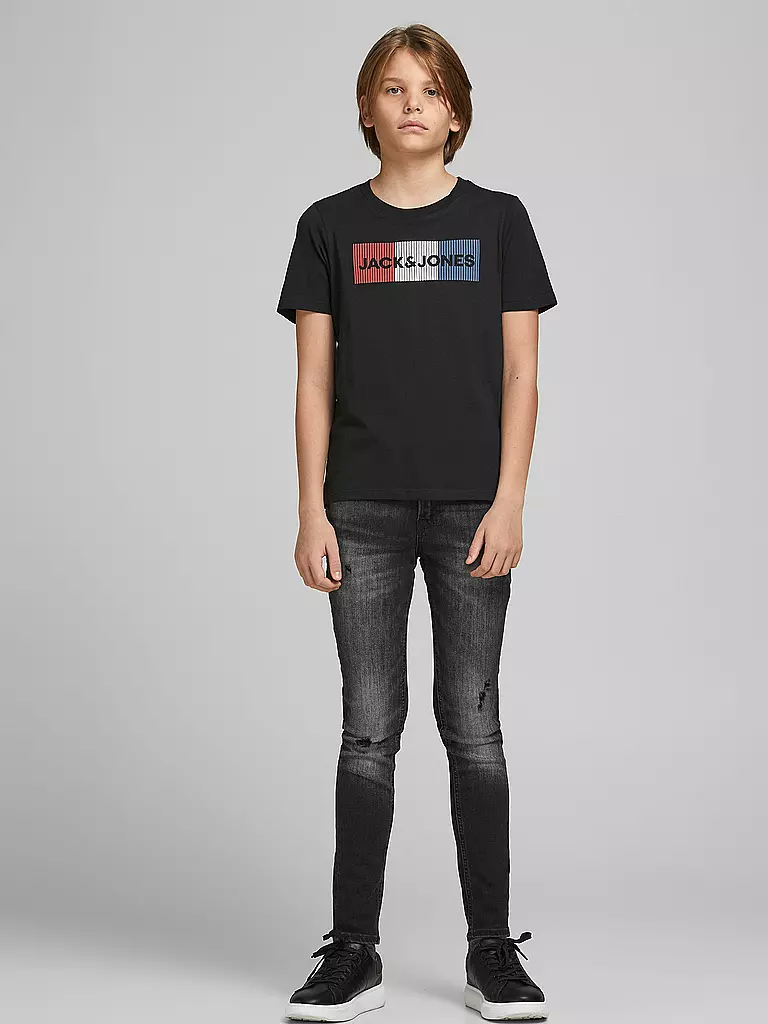 JACK & JONES | Jungen T-Shirt " JJECORP " | schwarz