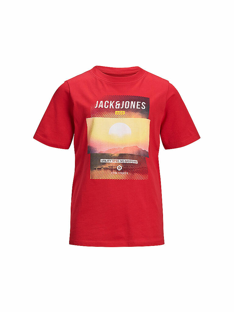 JACK & JONES | Jungen T-Shirt  JORFRIDAY | rot