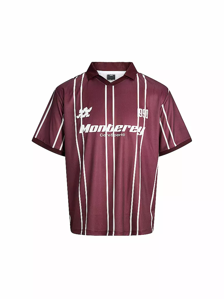JACK & JONES | Jungen T-Shirt JCOSIGNAL  | dunkelrot