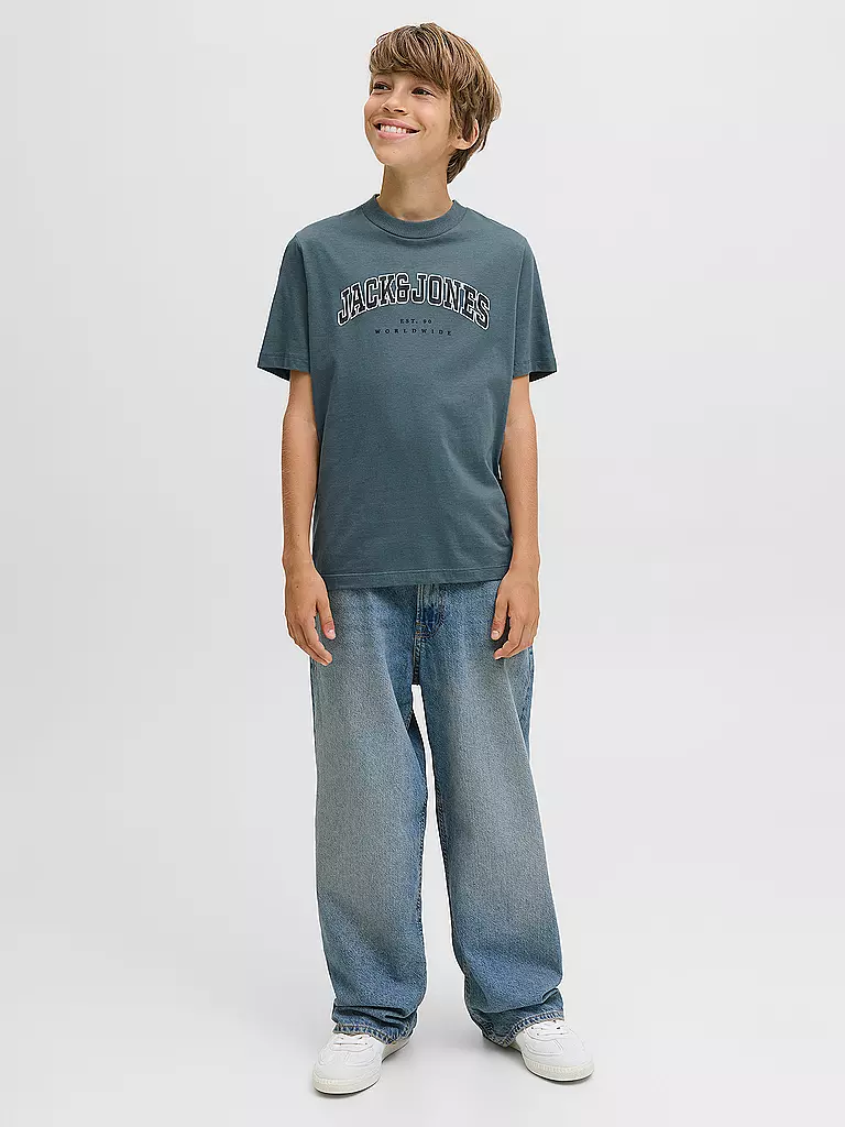JACK & JONES | Jungen T-Shirt JJECALEB | blau
