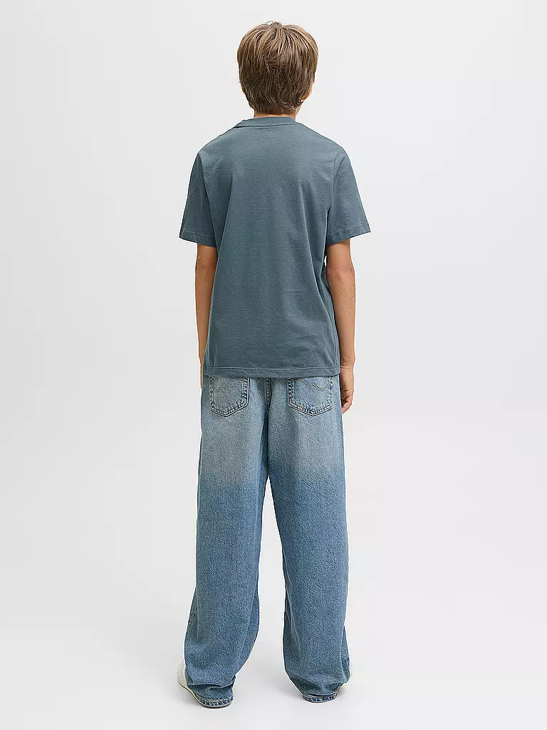 JACK & JONES | Jungen T-Shirt JJECALEB | blau