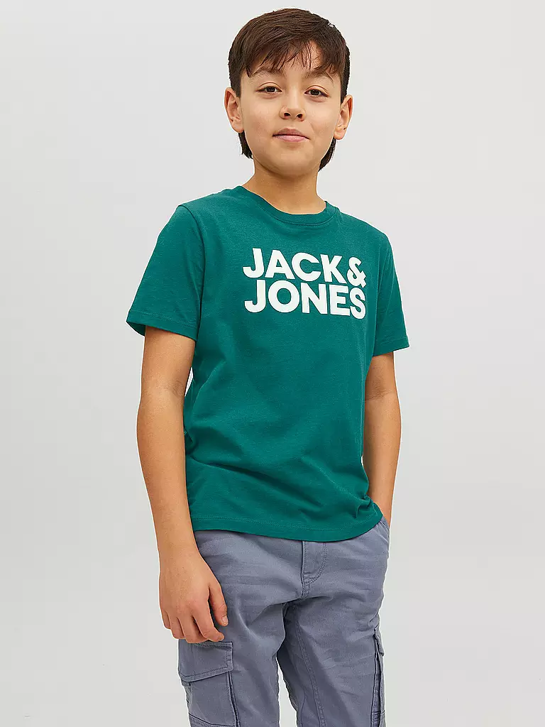 JACK & JONES | Jungen T-Shirt JJECORP | grün