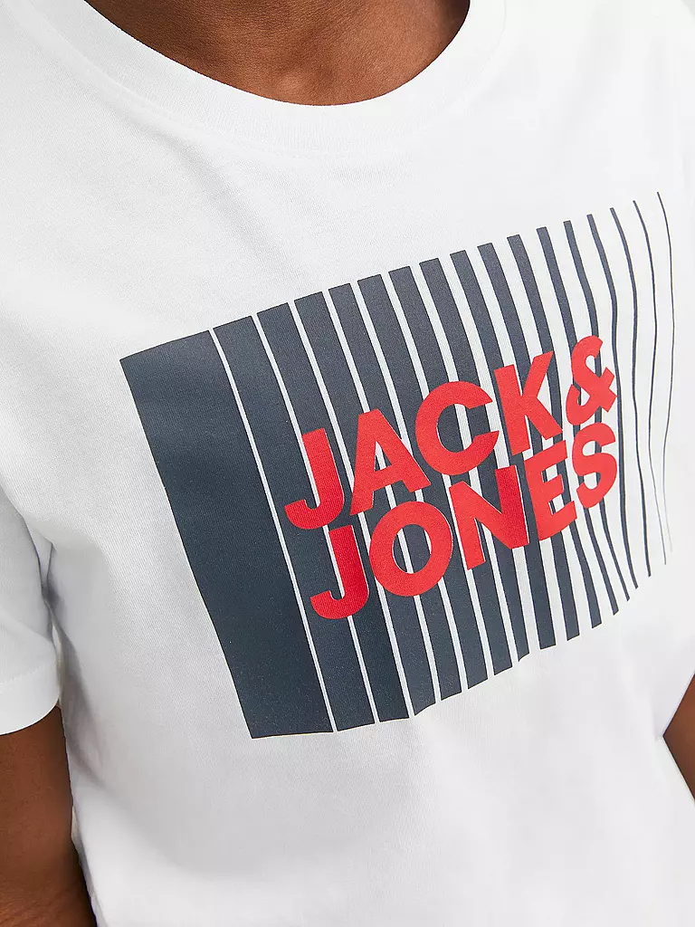 JACK & JONES | Jungen T-Shirt JJECORP | weiss