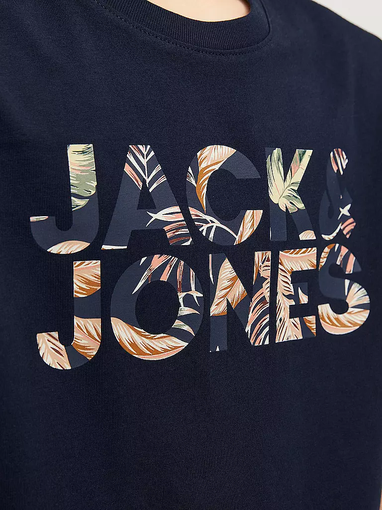 JACK & JONES | Jungen T-Shirt JJEJEFF | dunkelblau
