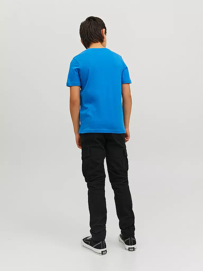JACK & JONES | Jungen T-Shirt JJELOGO  | blau