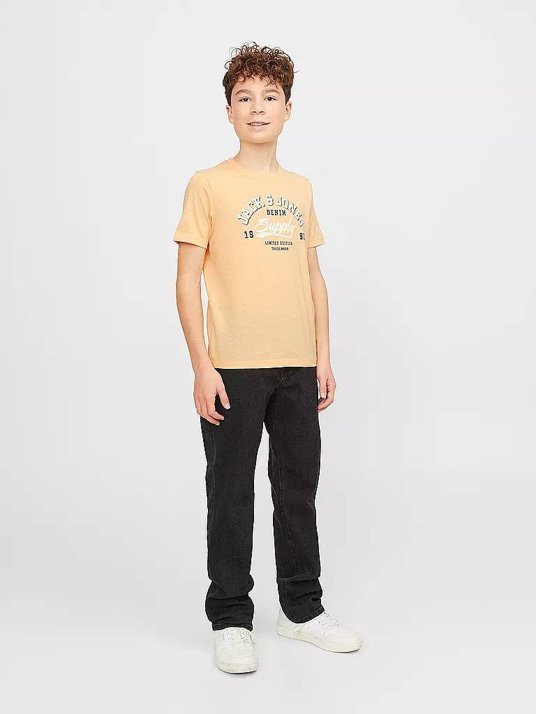 JACK & JONES | Jungen T-Shirt JJELOGO | orange