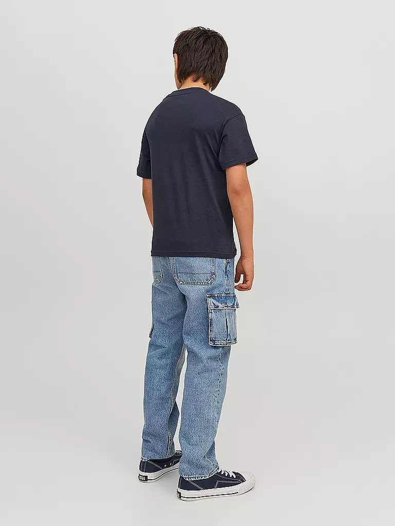 JACK & JONES | Jungen T-Shirt JJESTAR JJ | dunkelblau