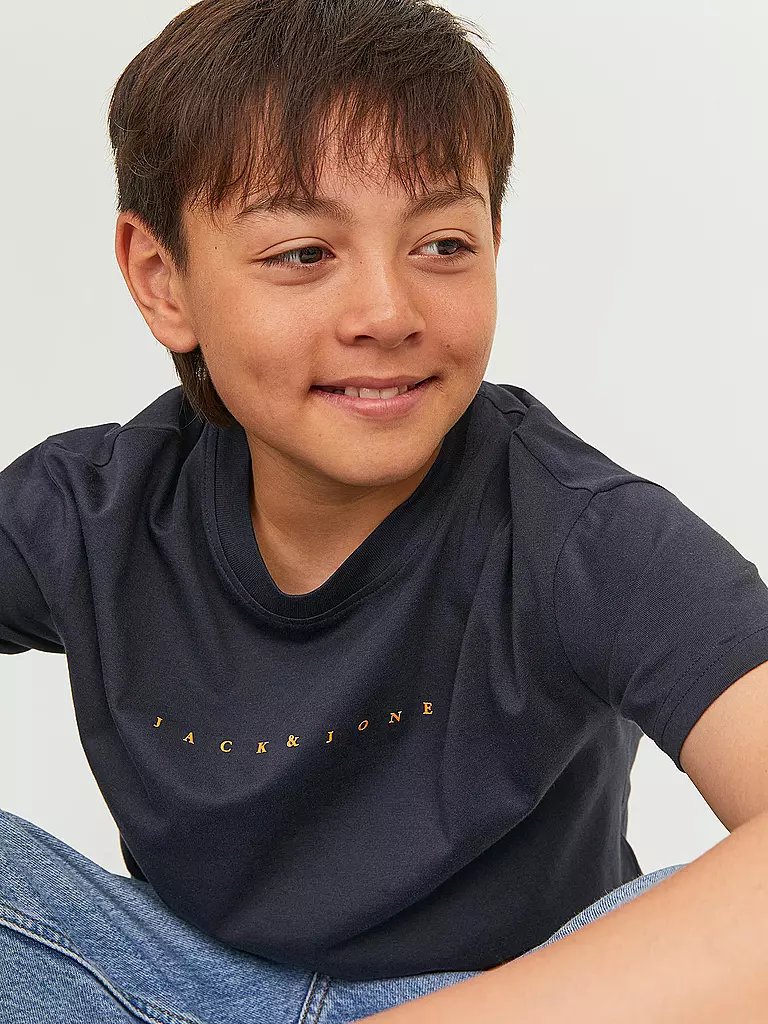 JACK & JONES | Jungen T-Shirt JJESTAR JJ | dunkelblau