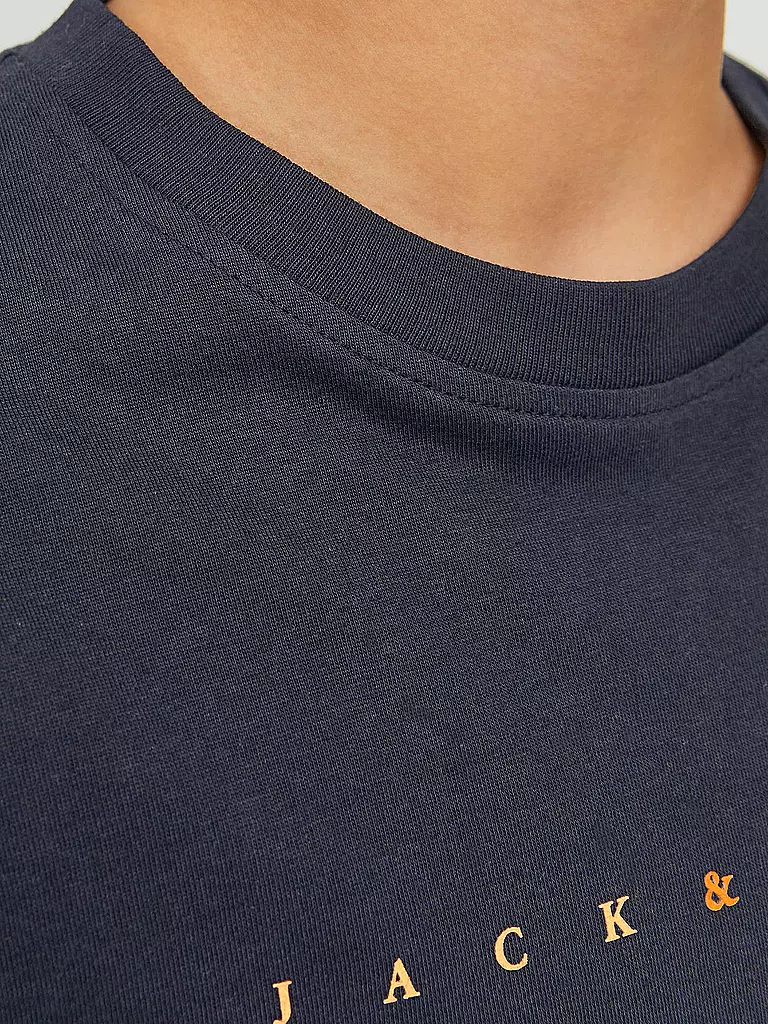 JACK & JONES | Jungen T-Shirt JJESTAR JJ | dunkelblau