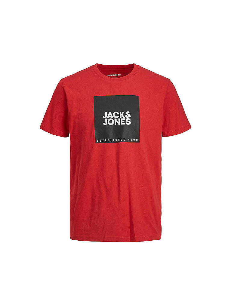 JACK & JONES | Jungen T-Shirt JJLOCK  | rot