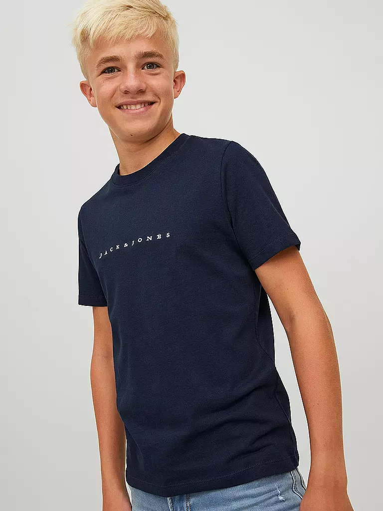 JACK & JONES | Jungen T-Shirt JORCOPENHAGEN  | dunkelblau