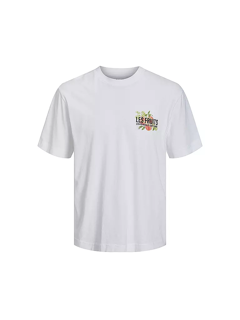 JACK & JONES | Jungen T-Shirt JORFLORES | weiss