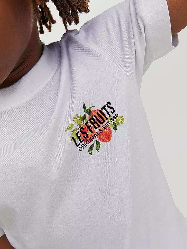 JACK & JONES | Jungen T-Shirt JORFLORES | weiss