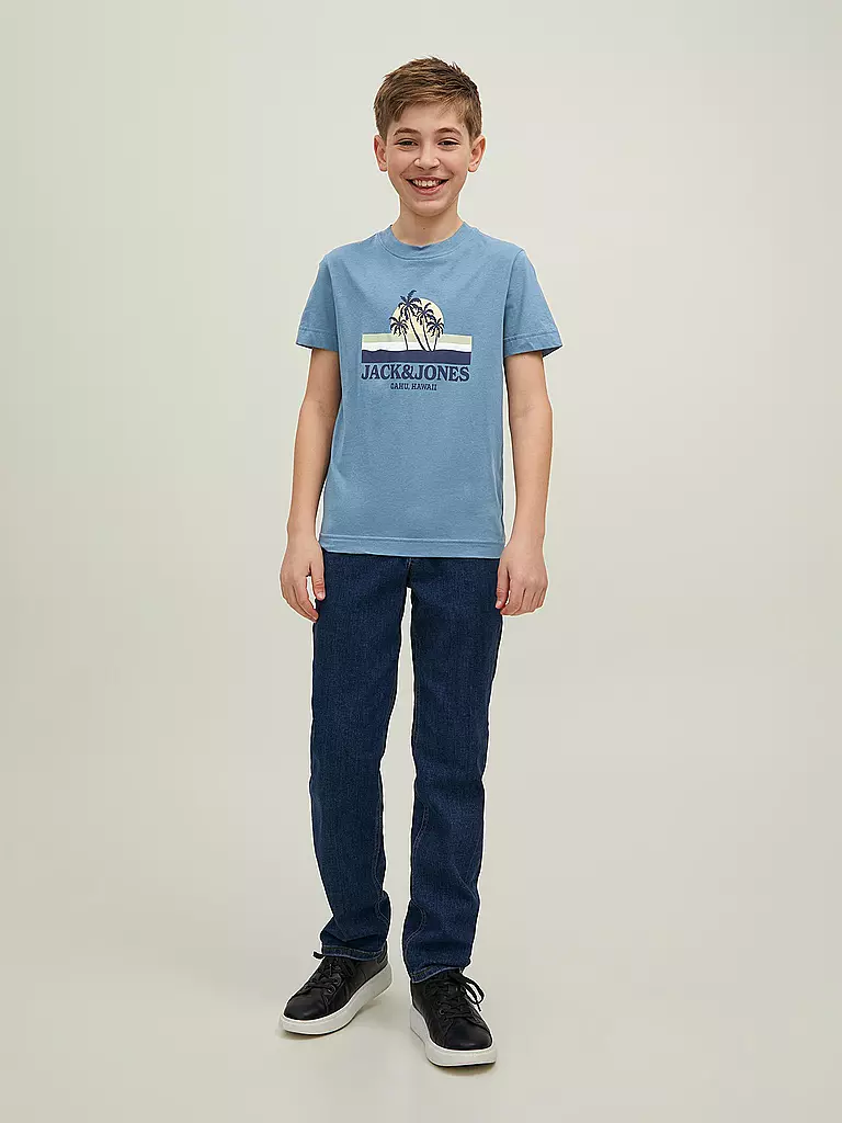 JACK & JONES | Jungen T-Shirt JORMALIBU  | blau