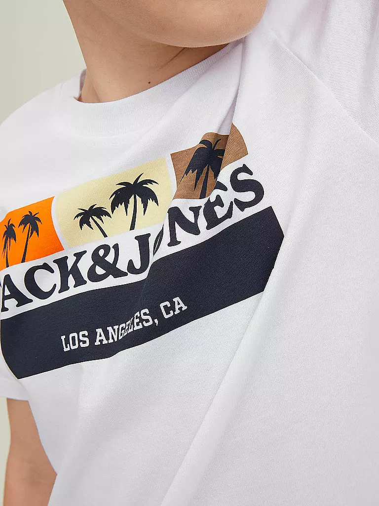 JACK & JONES | Jungen T-Shirt JORMALIBU  | weiß