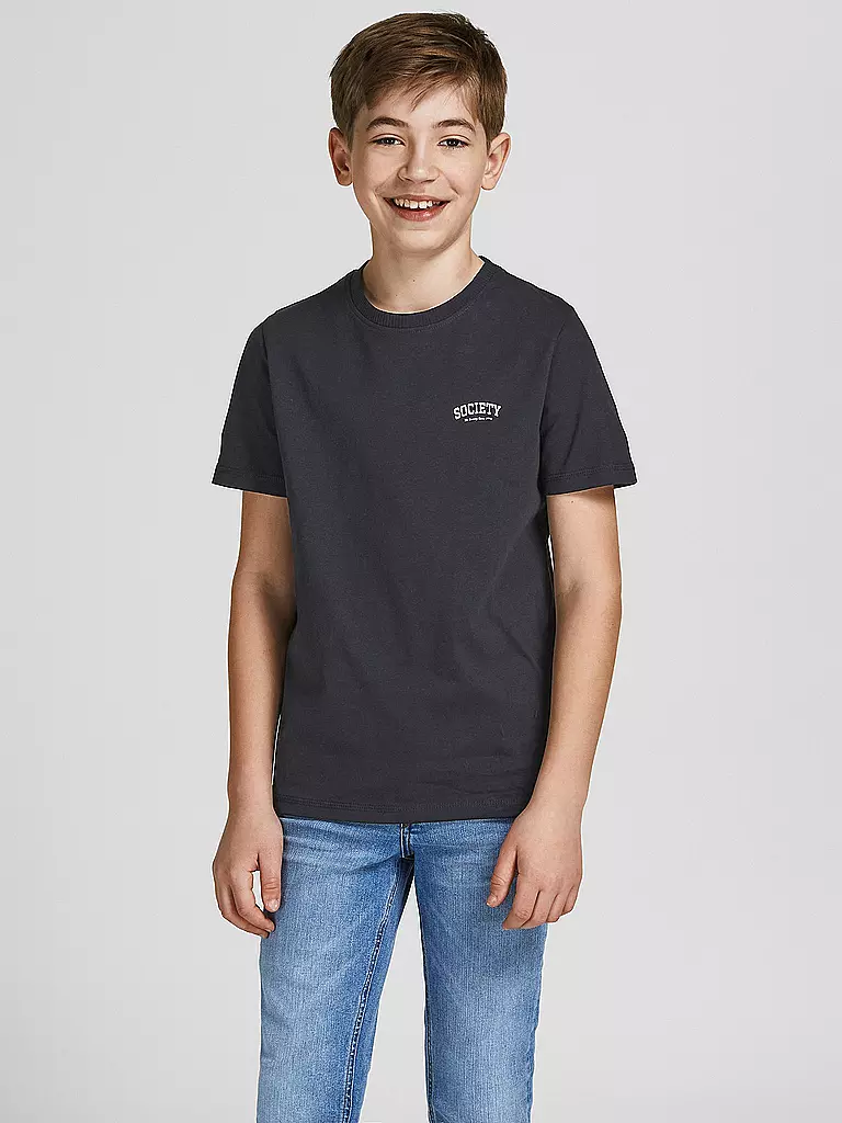 JACK & JONES | Jungen T-Shirt JORMASH | schwarz