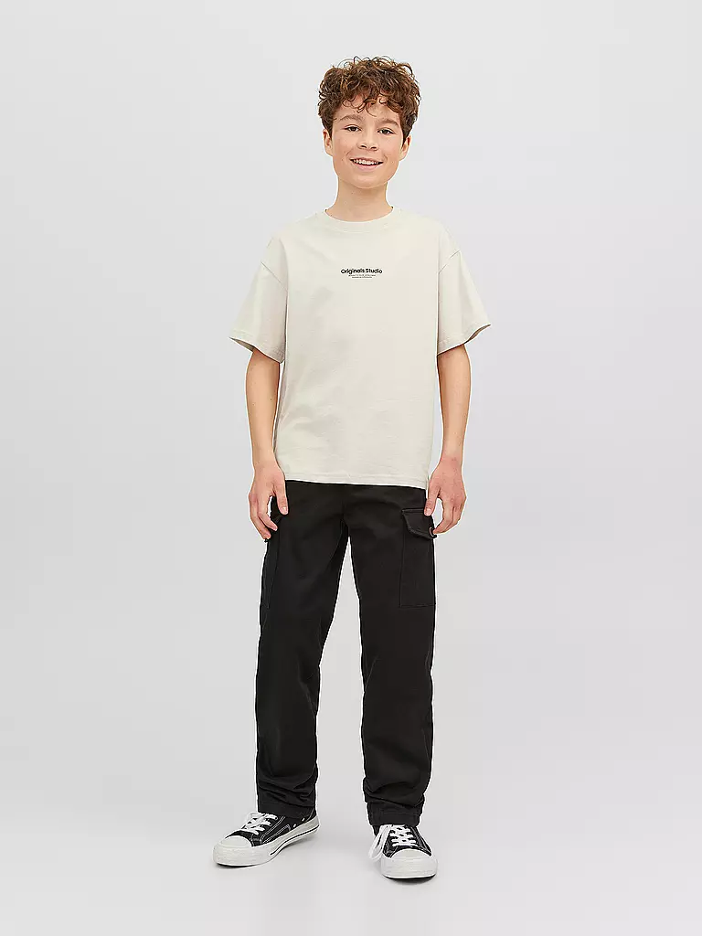 JACK & JONES | Jungen T-Shirt JORVESTERBRO | beige