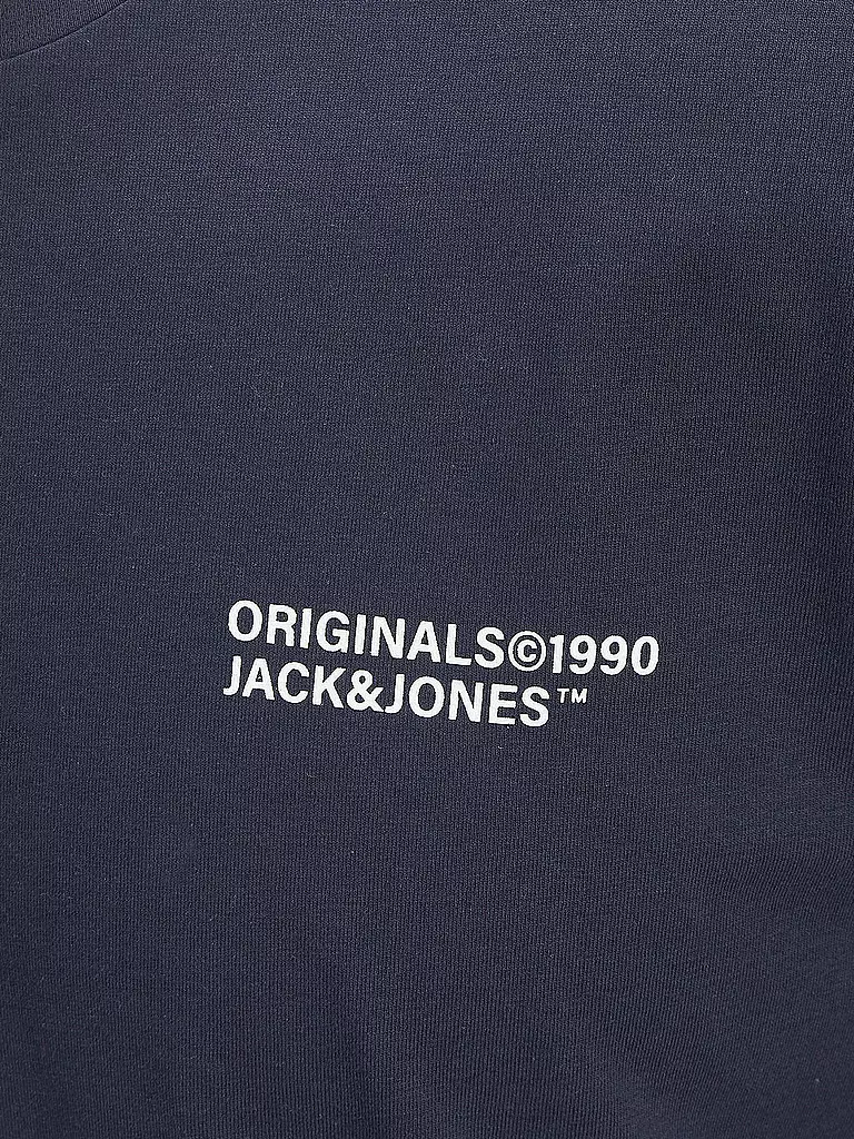JACK & JONES | Jungen T-Shirt JORWORLD WIDE  | dunkelblau