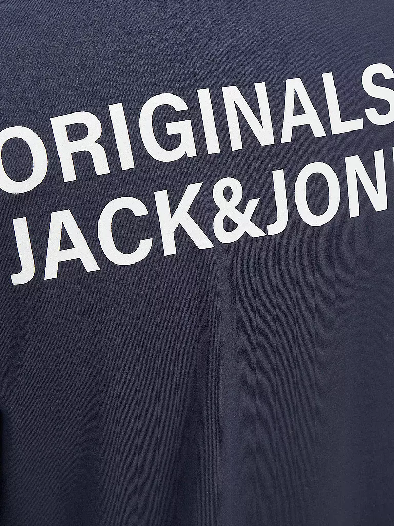 JACK & JONES | Jungen T-Shirt JORWORLD WIDE  | dunkelblau