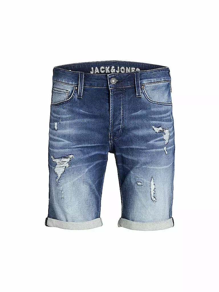 JACK & JONES | Jungen-Jeansbermuda "JJIRICK JJICON" | blau