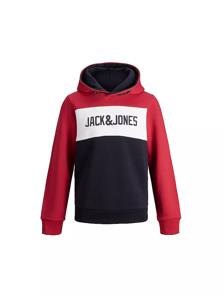 JACK & JONES | Jungen-Sweater "JJELOGO" | rot