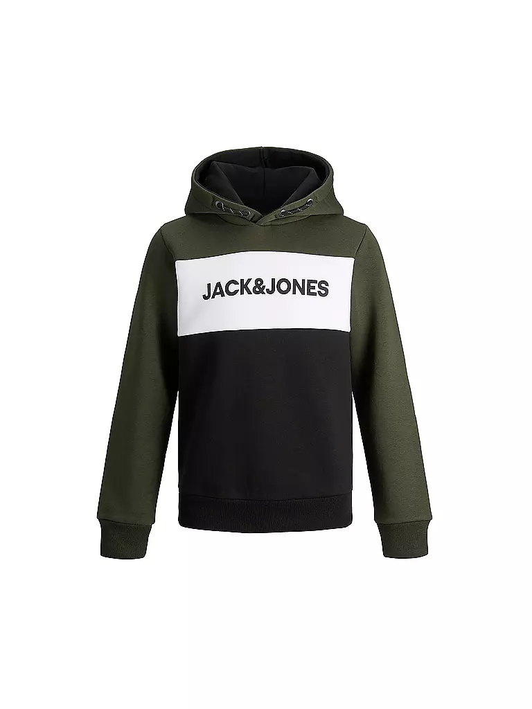 JACK & JONES | Jungen-Sweater "JJELOGO" | olive