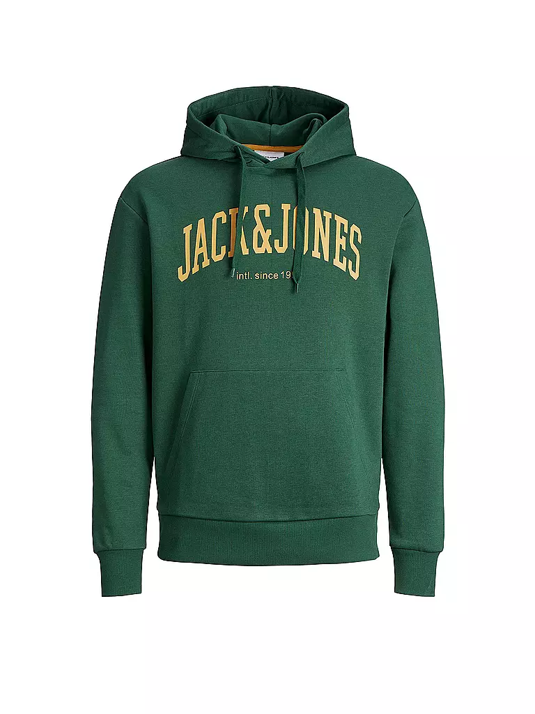 JACK & JONES | Kapuzensweater - Hoodie JJEJOSH | dunkelgrün