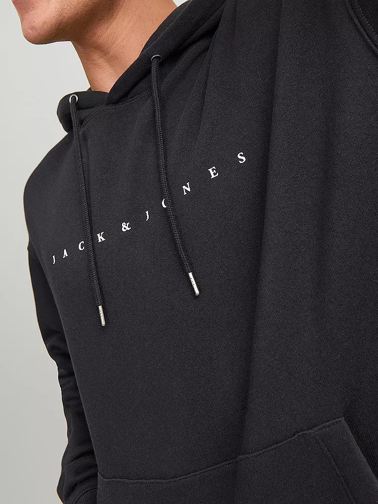 JACK & JONES | Kapuzensweater - Hoodie JJESTAR | schwarz