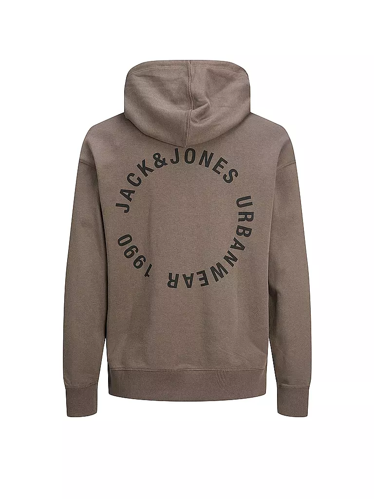 JACK & JONES | Kapuzensweater - Hoodie JJSUNSET  | braun